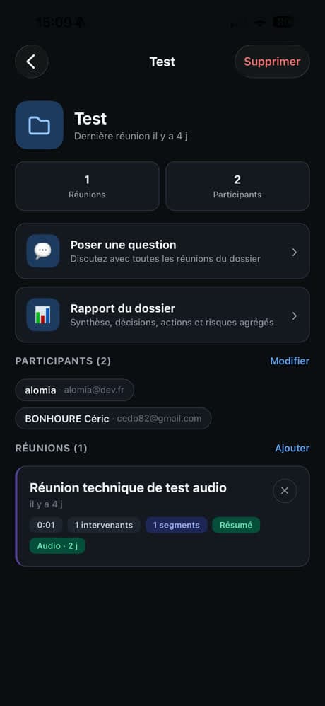 Organisez par projet, travaillez en équipe
